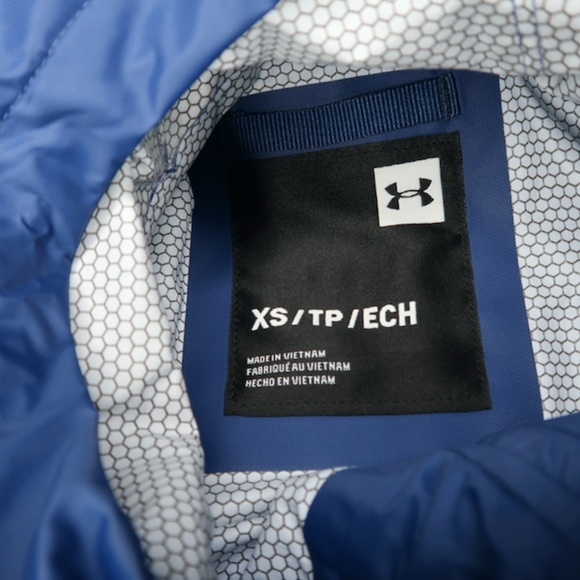 Under Armour Cloudstrike Shell Jacket 1350954 404 Indigo Blue - Picture 14 of 15